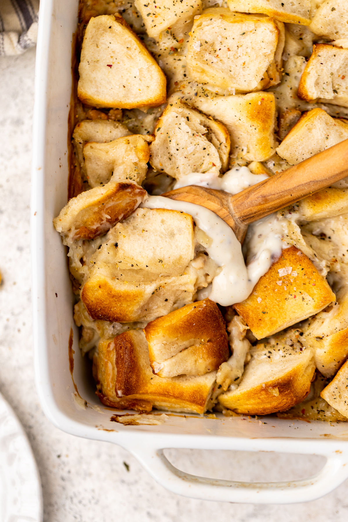 Biscuits and Gravy Bake