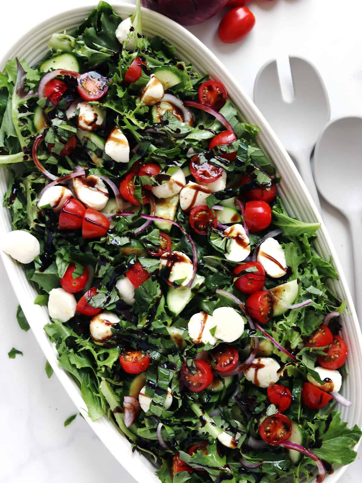 Caprese Lettuce Salad
