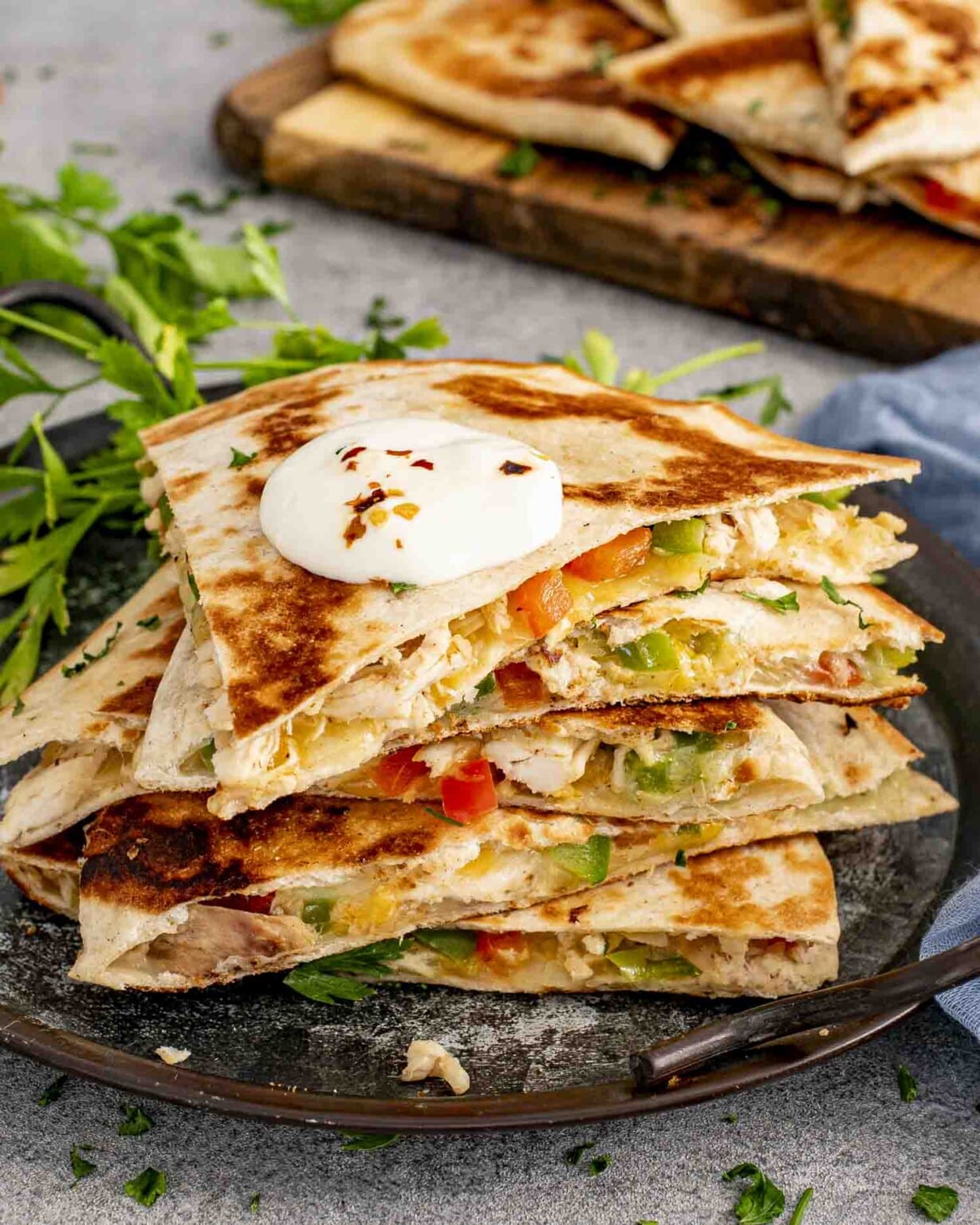Chicken Quesadillas