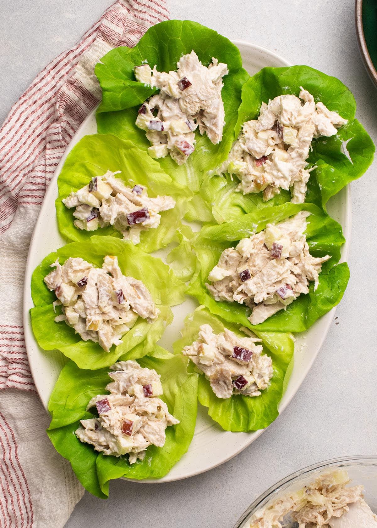 Chicken Salad Lettuce Cups