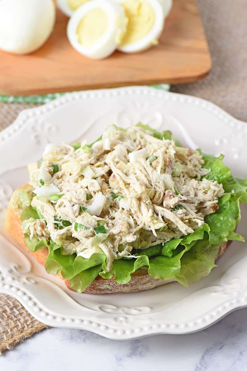 Chicken and Egg Salad Sandwich