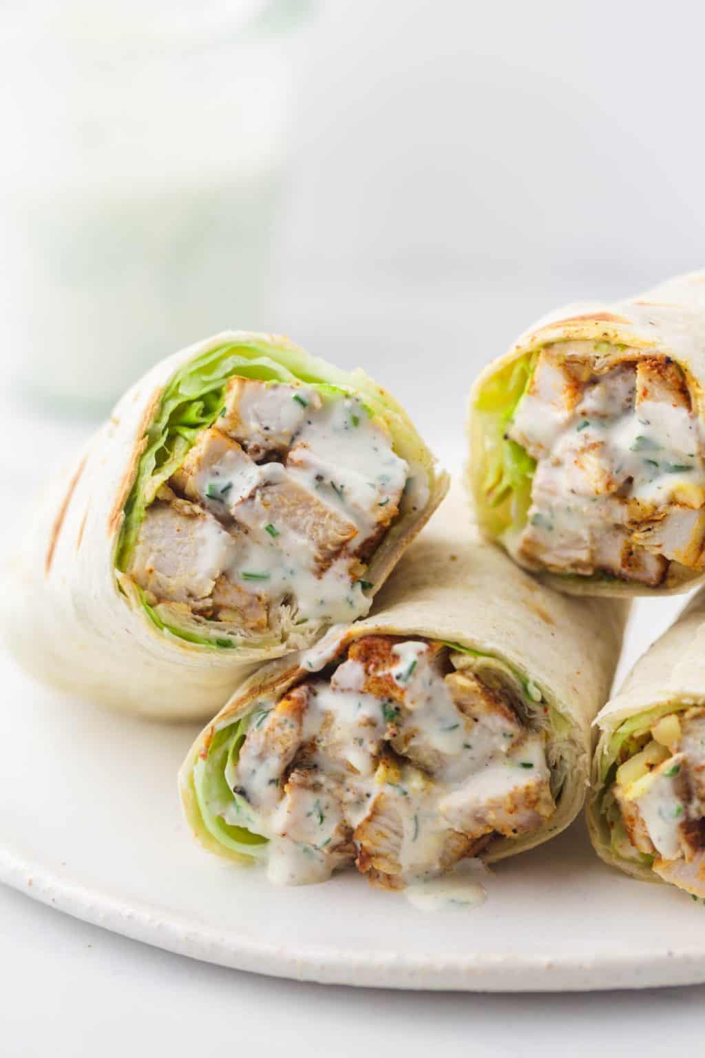 Grilled Chicken Wraps