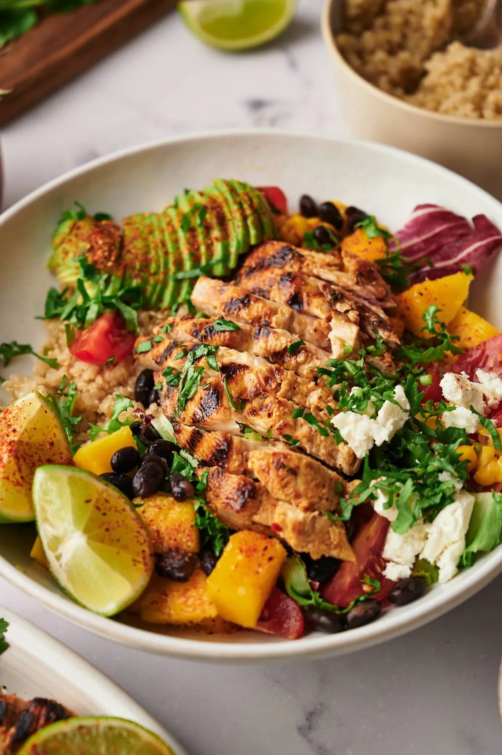 Grilled Chicken and Quinoa Bowl