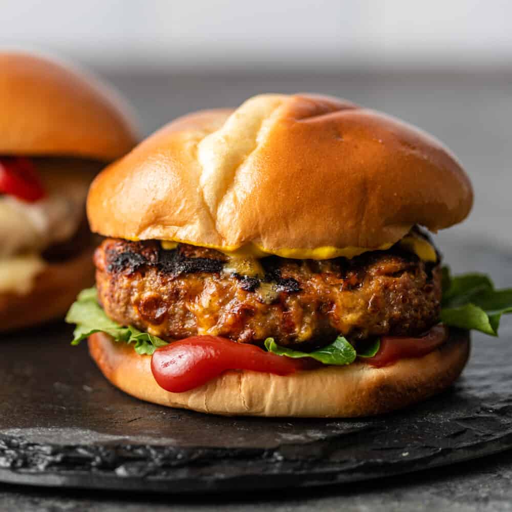 Grilled Turkey Burgers
