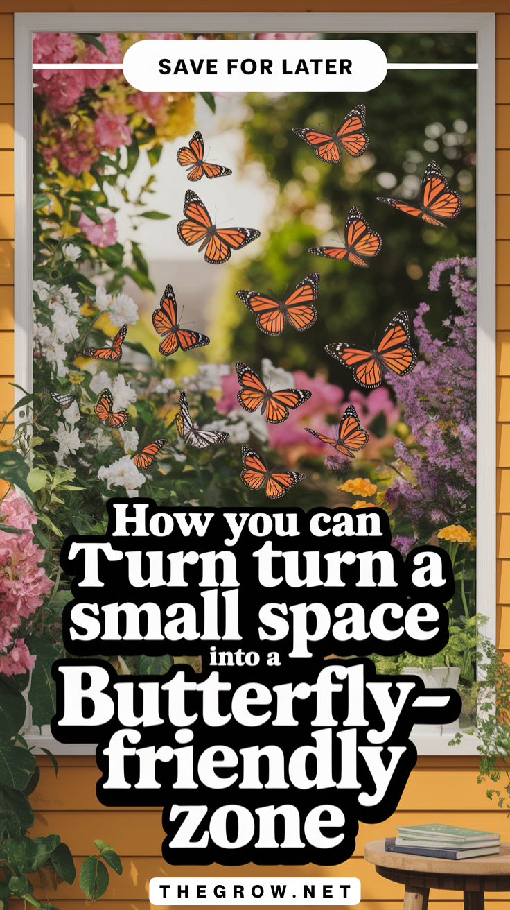 How You Can Turn A Small Space Into A Butterfly-Friendly Zone