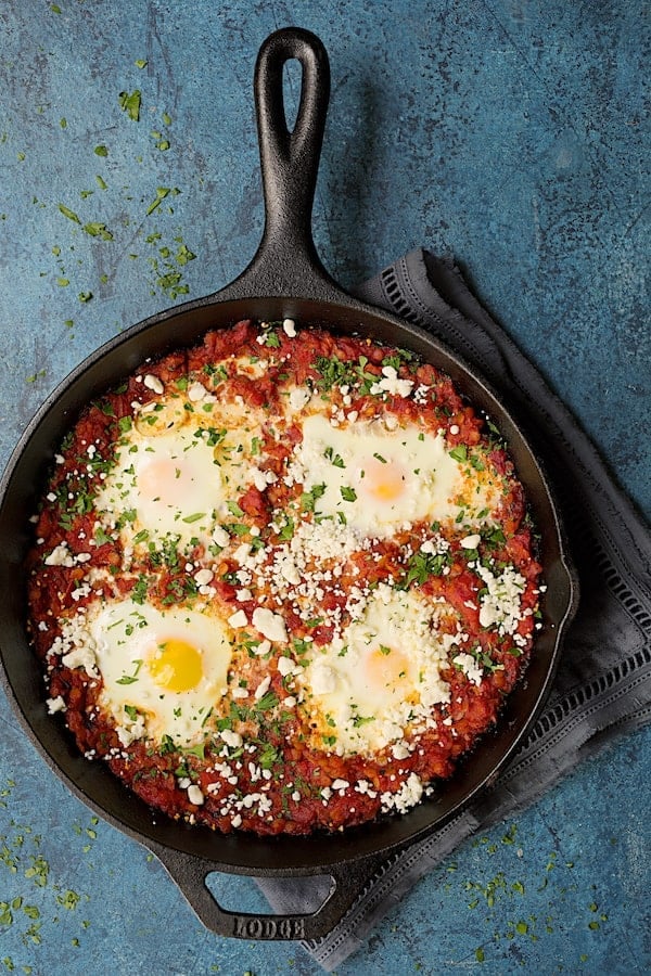 Lentil Shakshuka