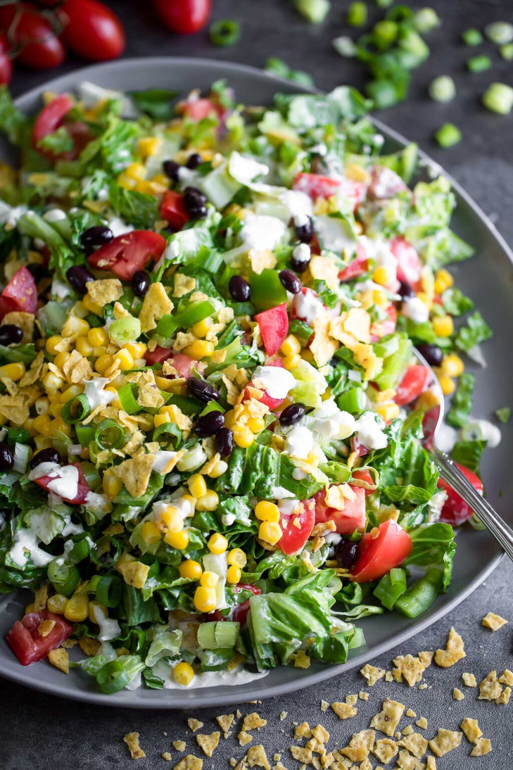 Southwest Chopped Lettuce Salad