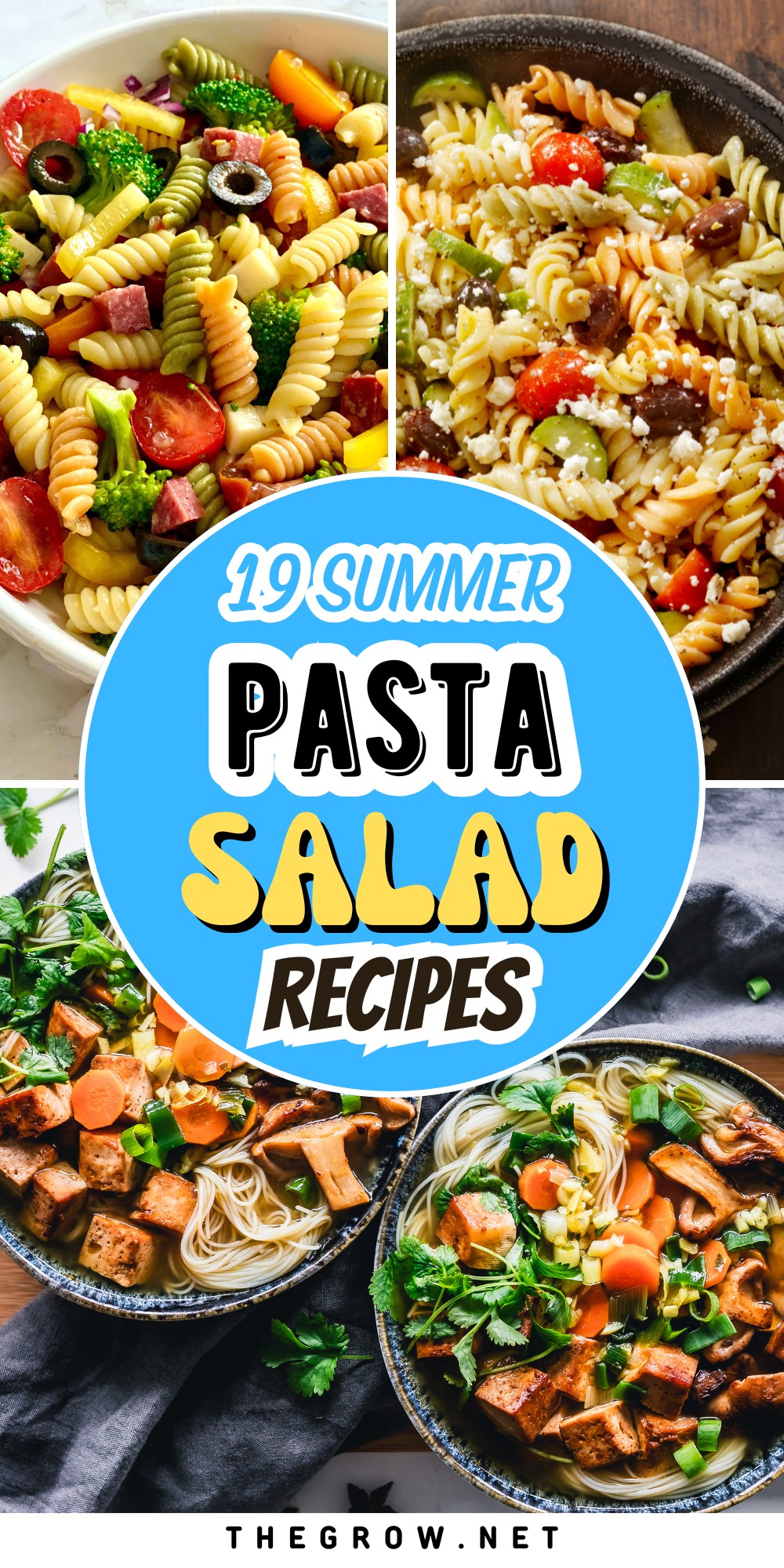 Tasty Summer Pasta Salad Recipes-pin