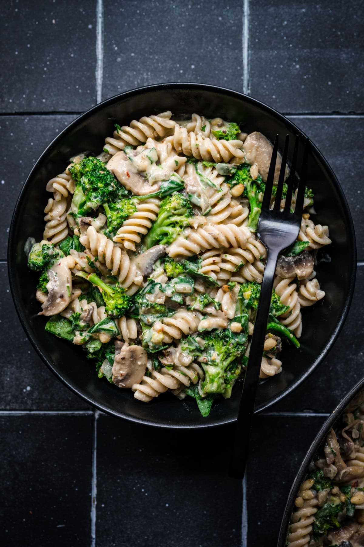 Veggie Hummus Pasta Salad