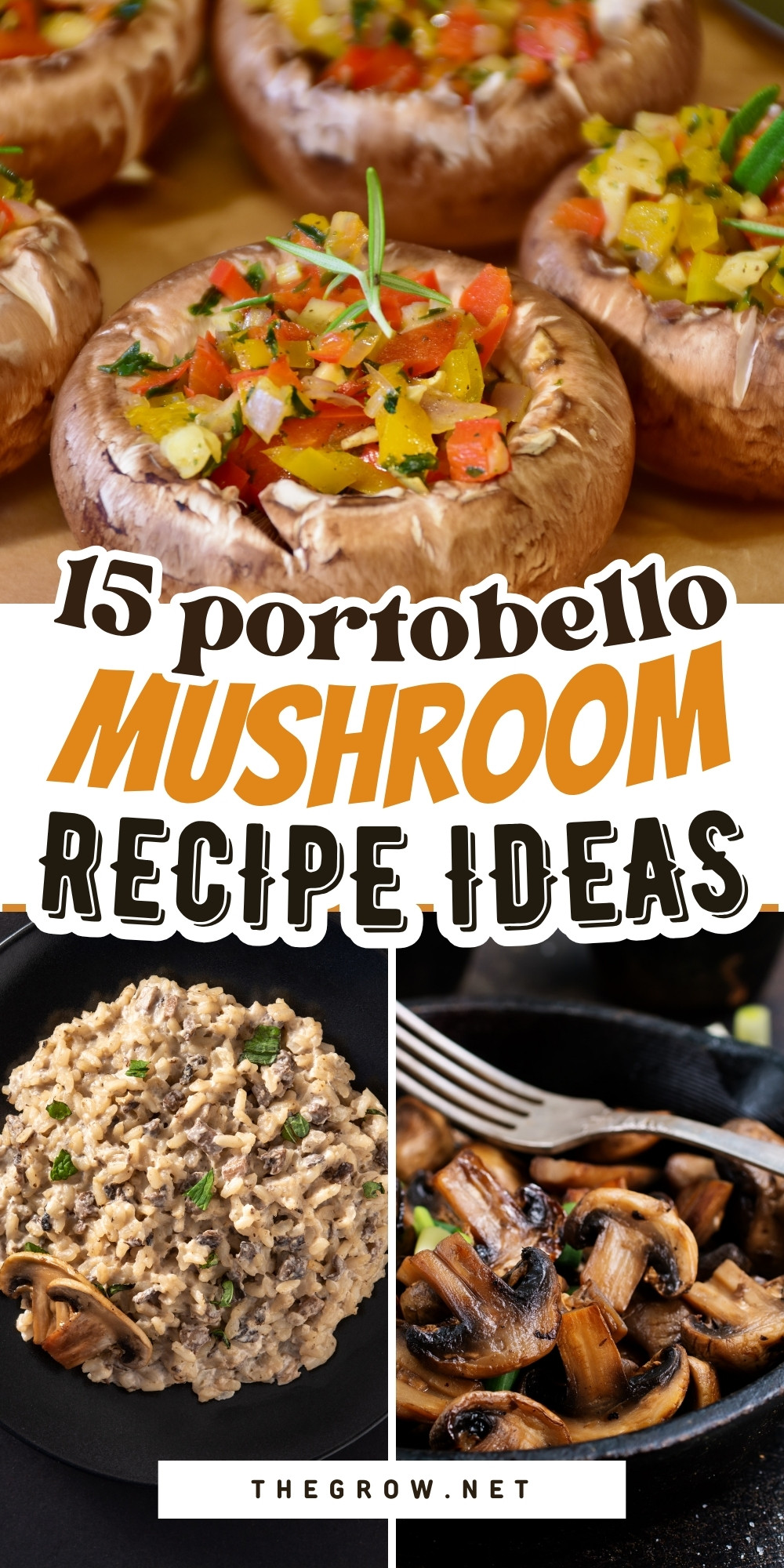 Best Portobello Mushroom Recipes-pin