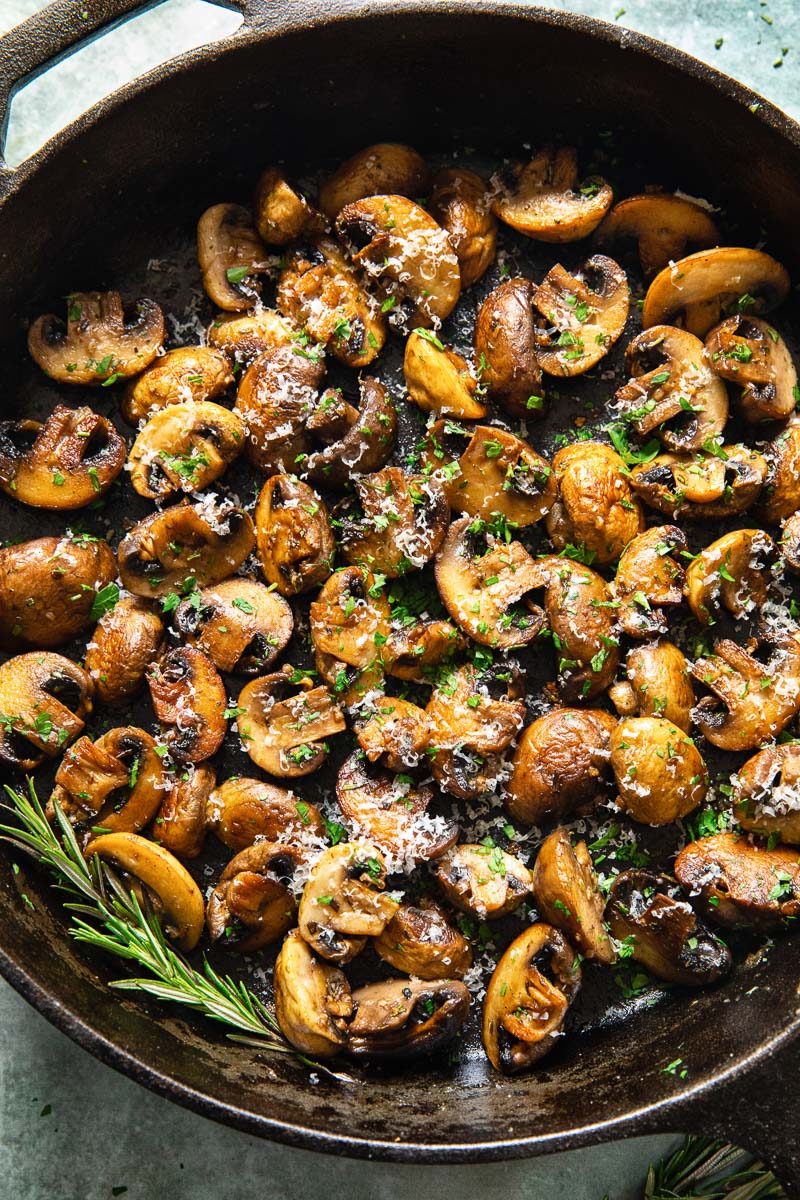 Chestnut Mushroom Stir-Fry
