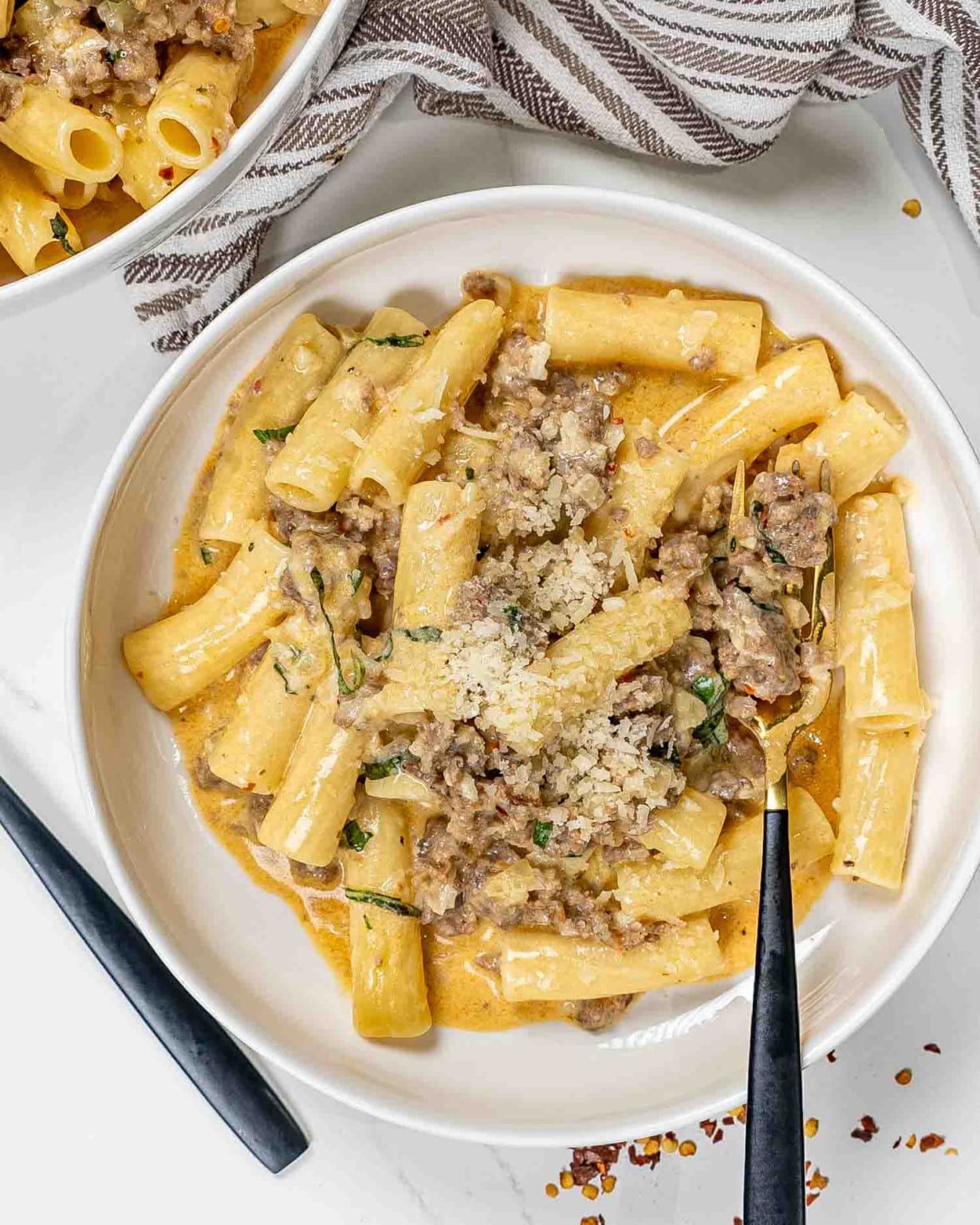 Creamy Italian Sausage Pasta