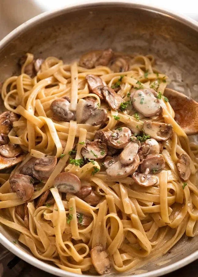 Creamy Portobello Mushroom Pasta