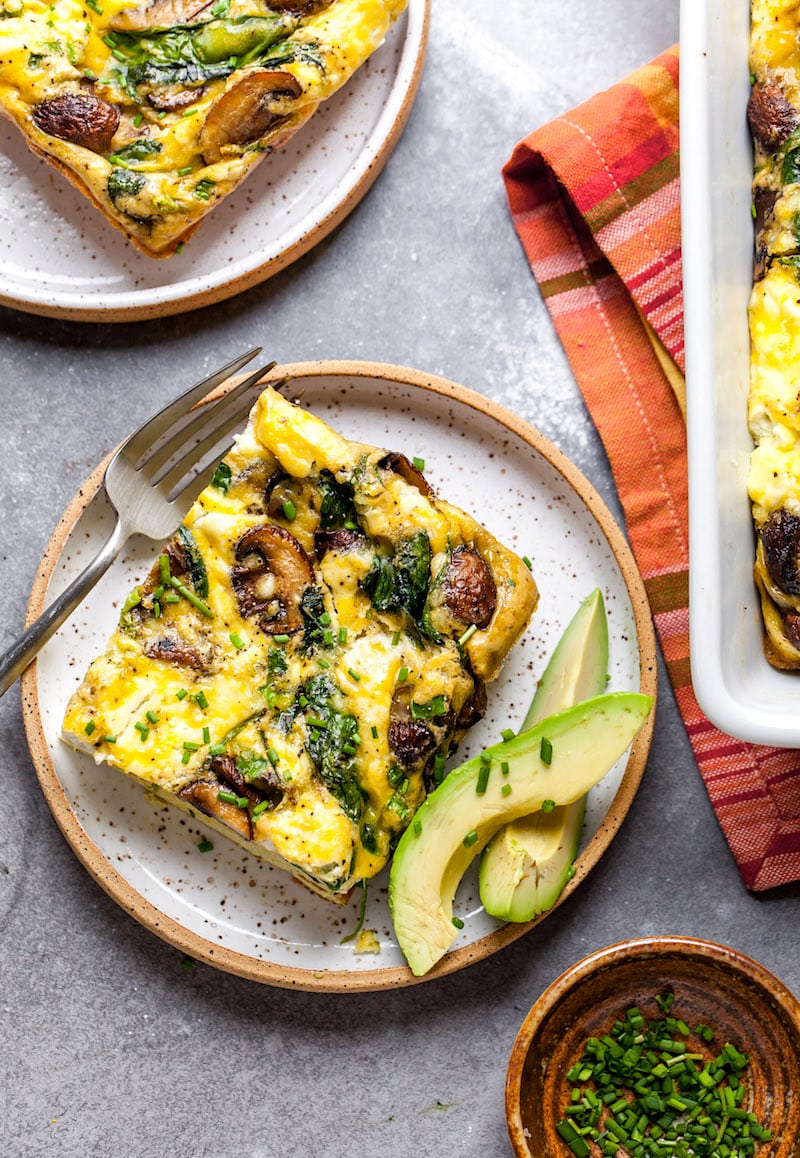 Cremini Mushroom Breakfast Skillet