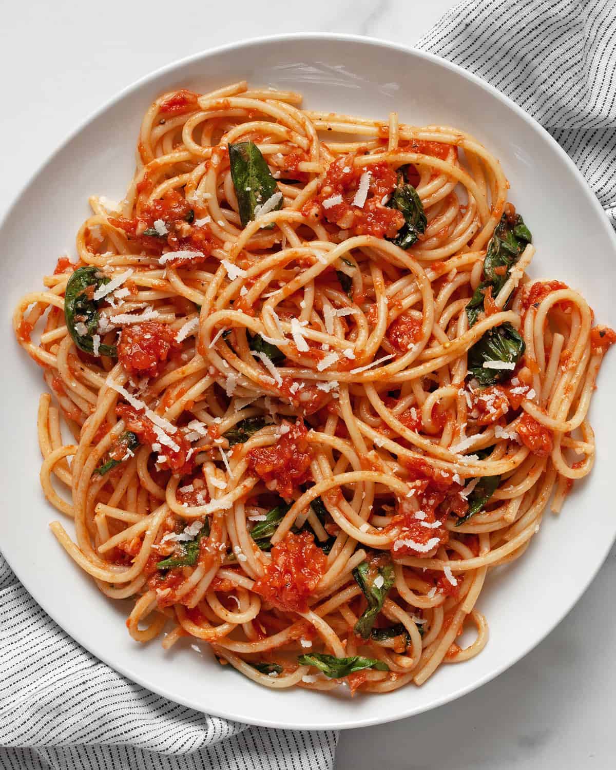 Fresh Tomato Basil Pasta