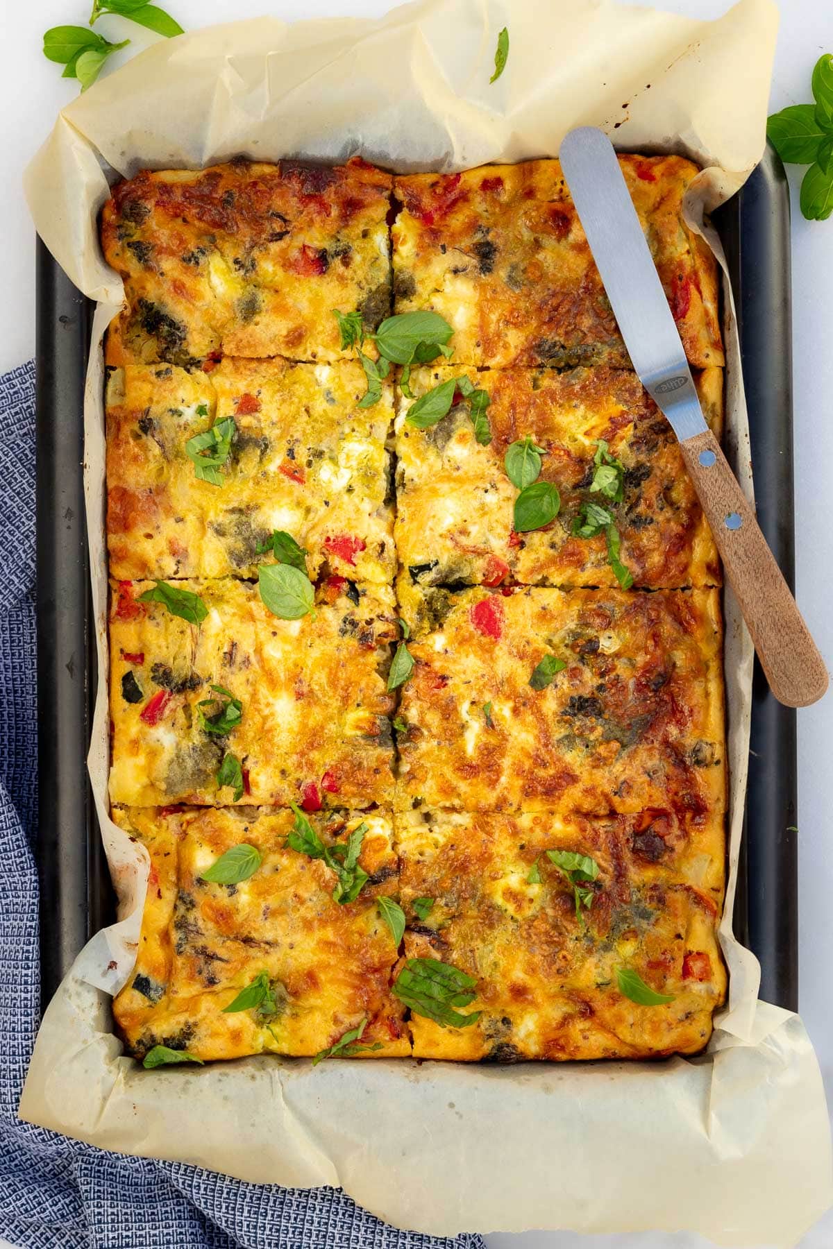 Frittata with Leftover Veggies