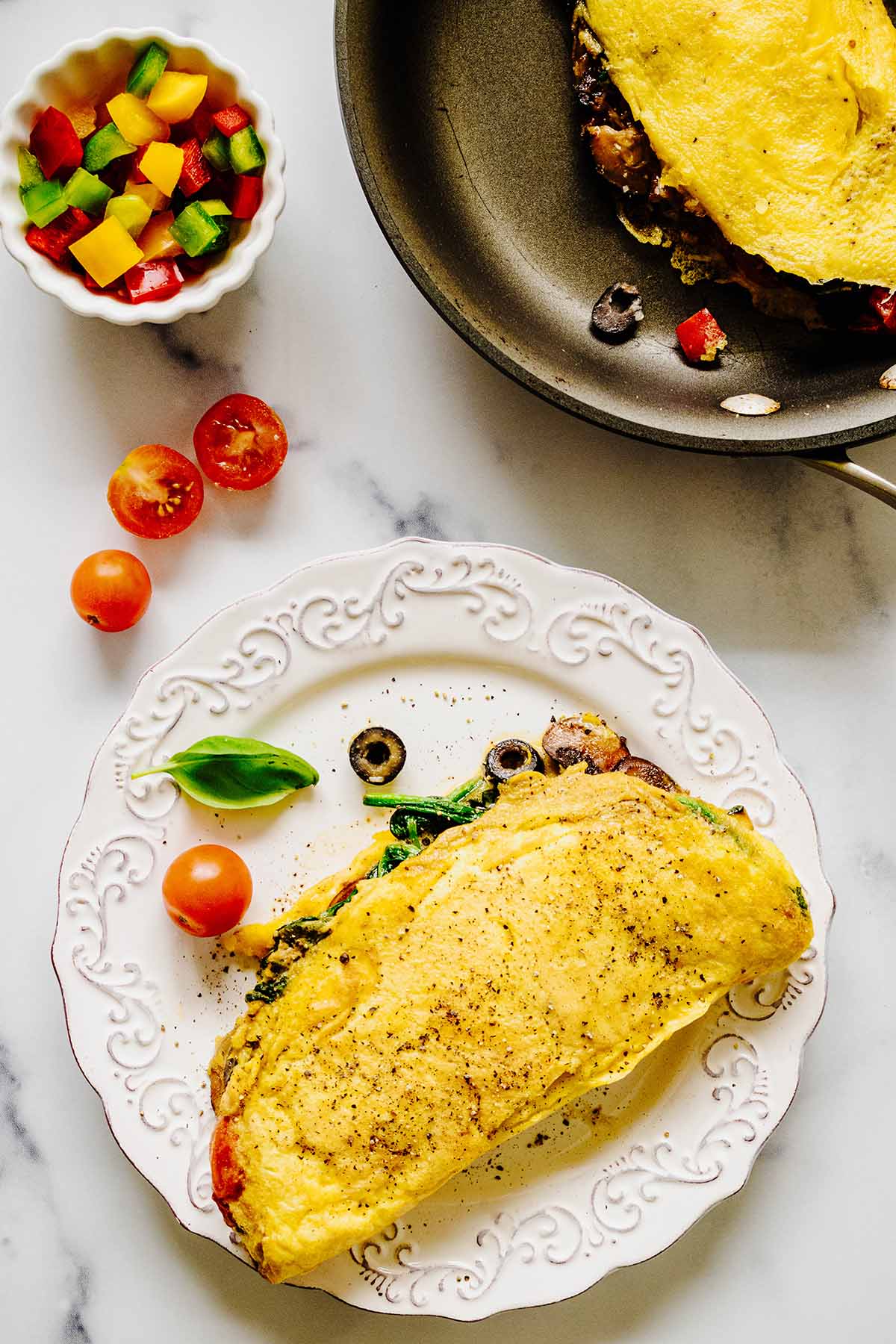 Garden Veggie Omelet