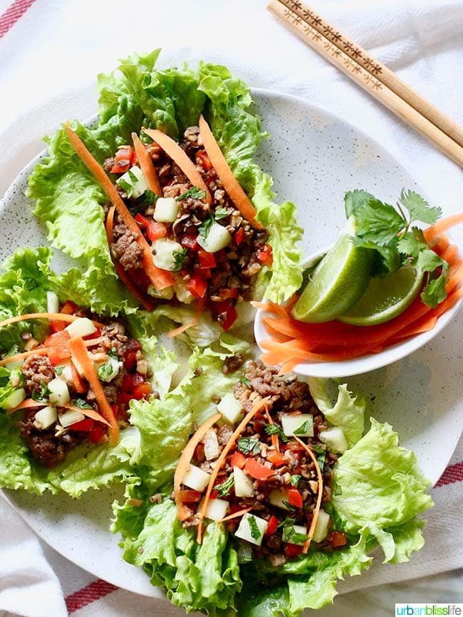 Italian Sausage Lettuce Wraps