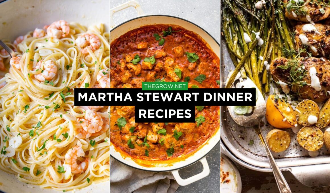 Martha Stewart Dinner Recipes