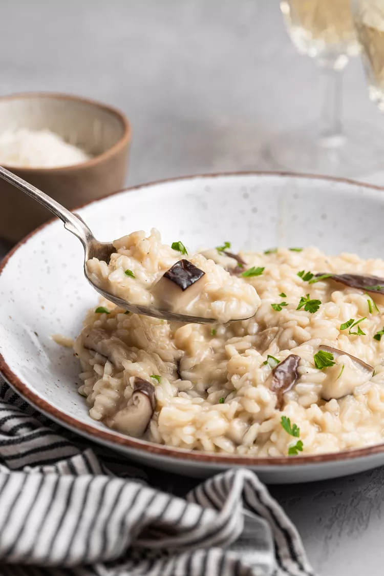 Oyster Mushroom Risotto