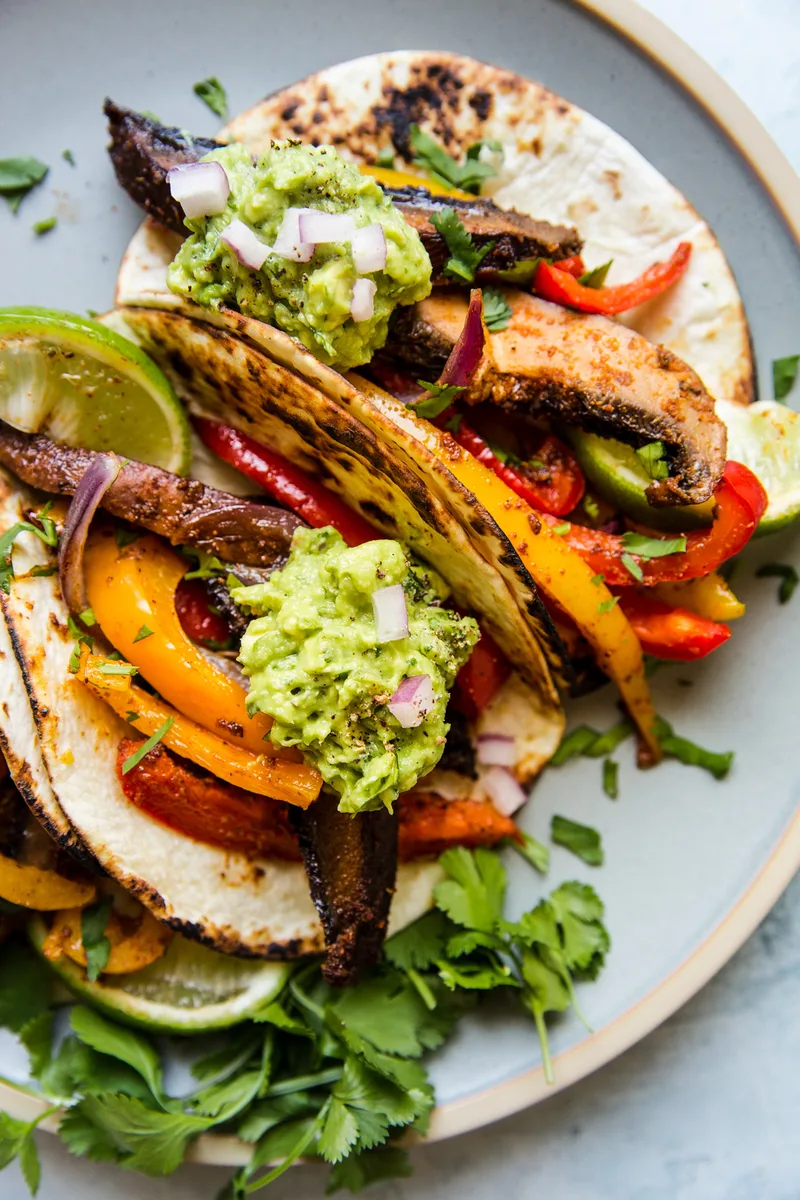 Portobello Mushroom Fajitas
