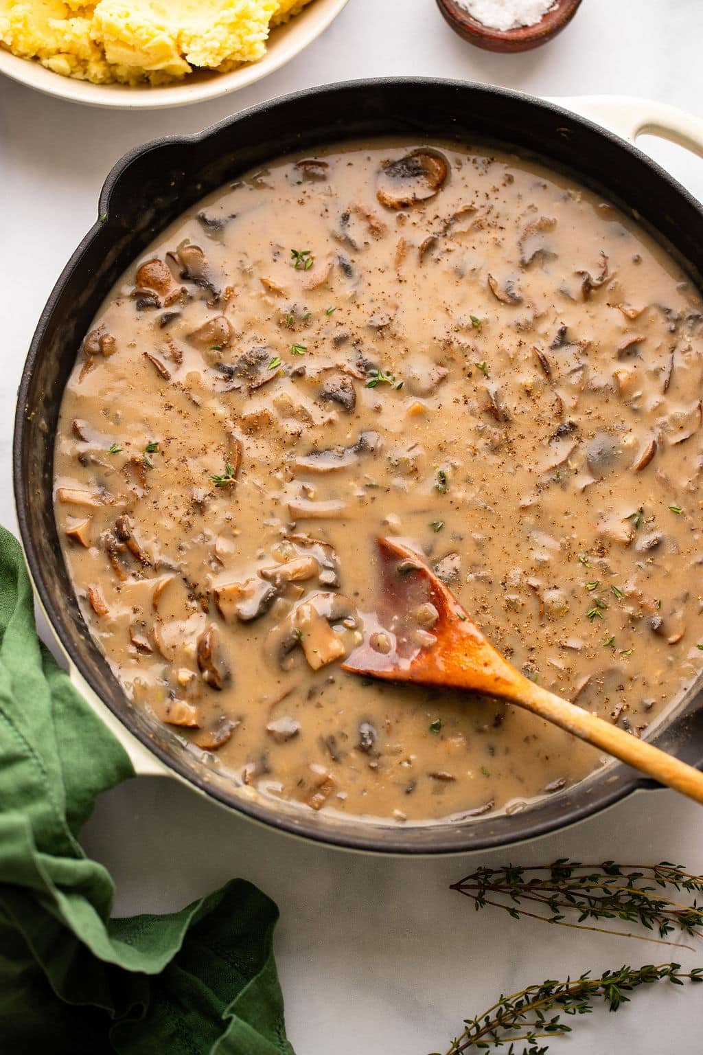 Portobello Mushroom Gravy
