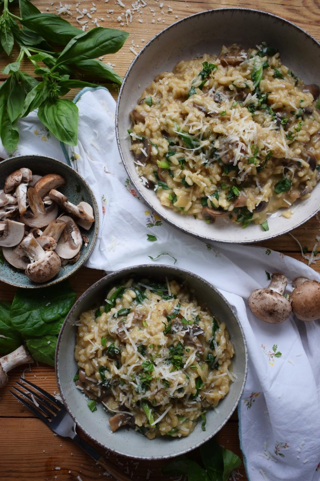 Portobello Mushroom Risotto