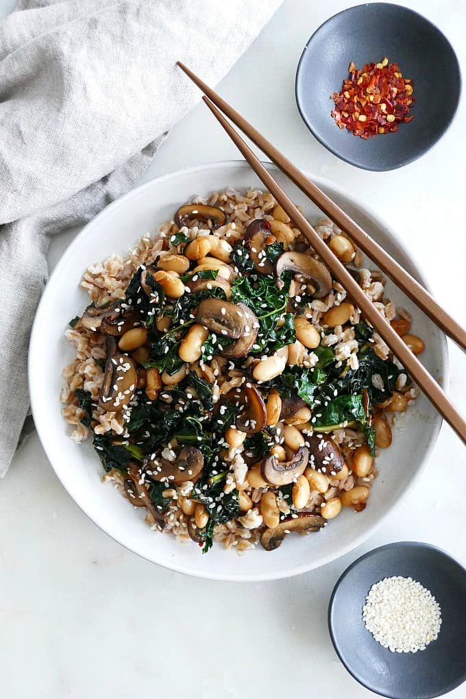 Portobello Mushroom Stir-Fry