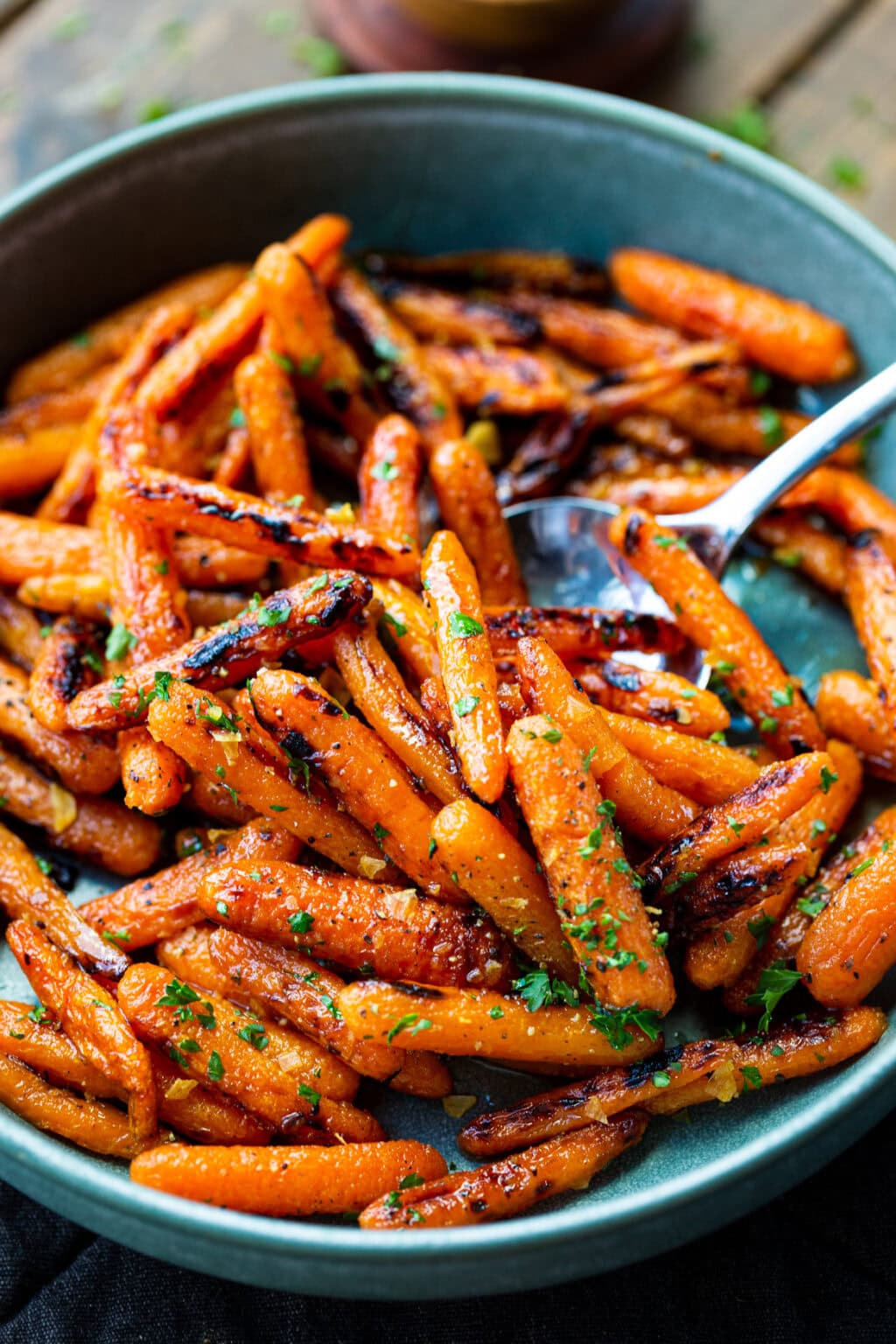 Roasted Carrots with Honey and Herbs