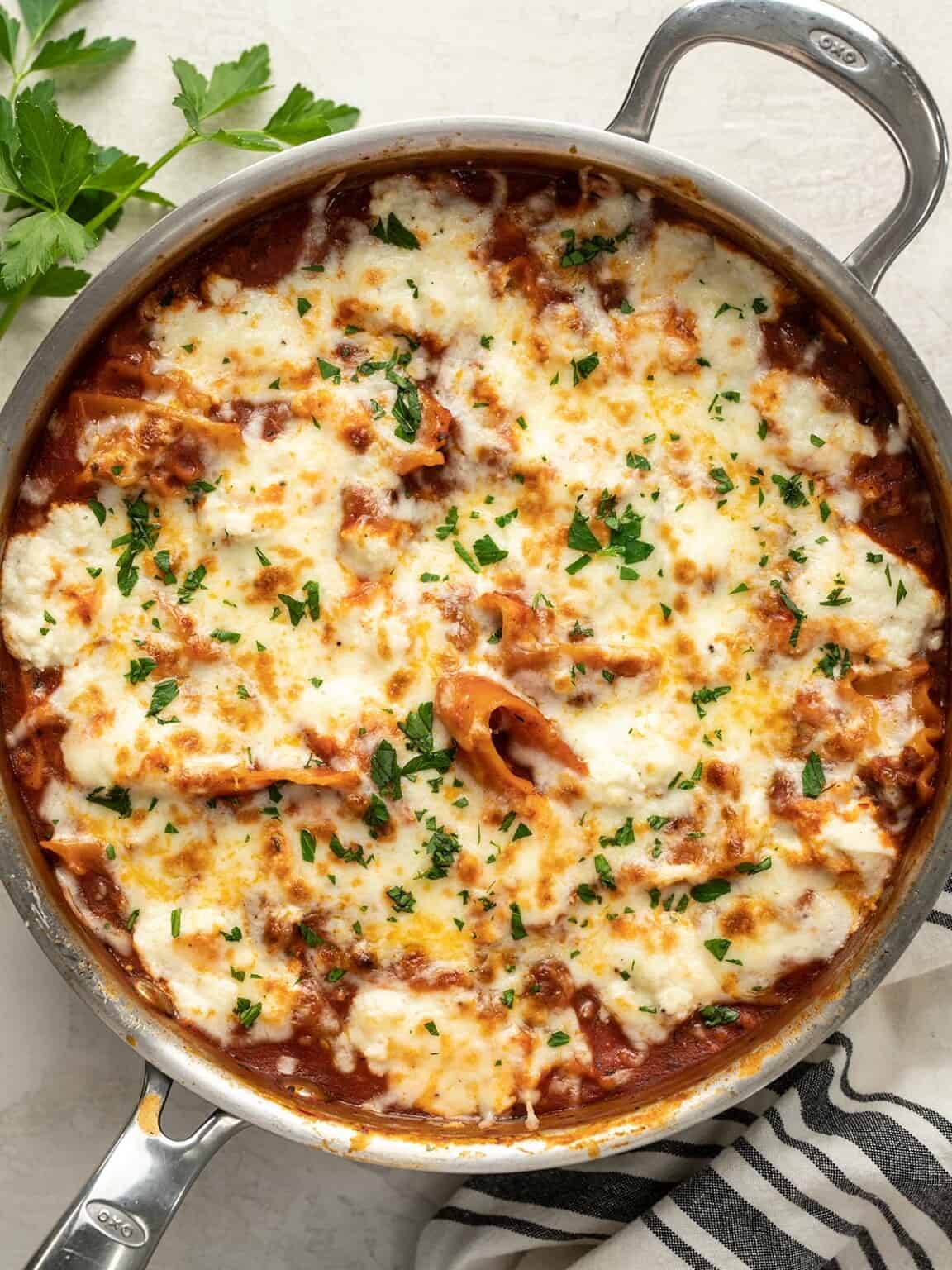 Skillet Lasagna