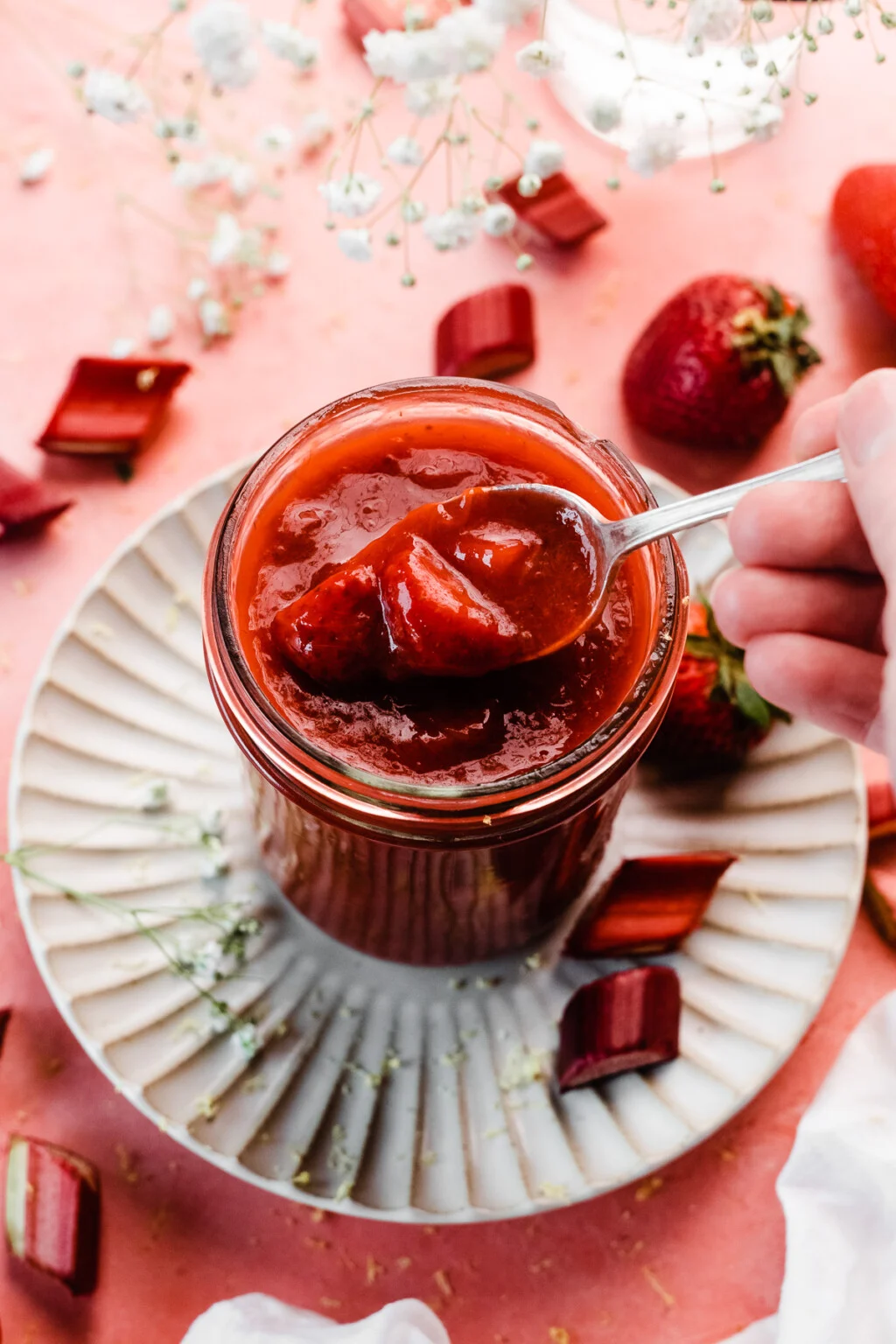 Strawberry Rhubarb Sauce