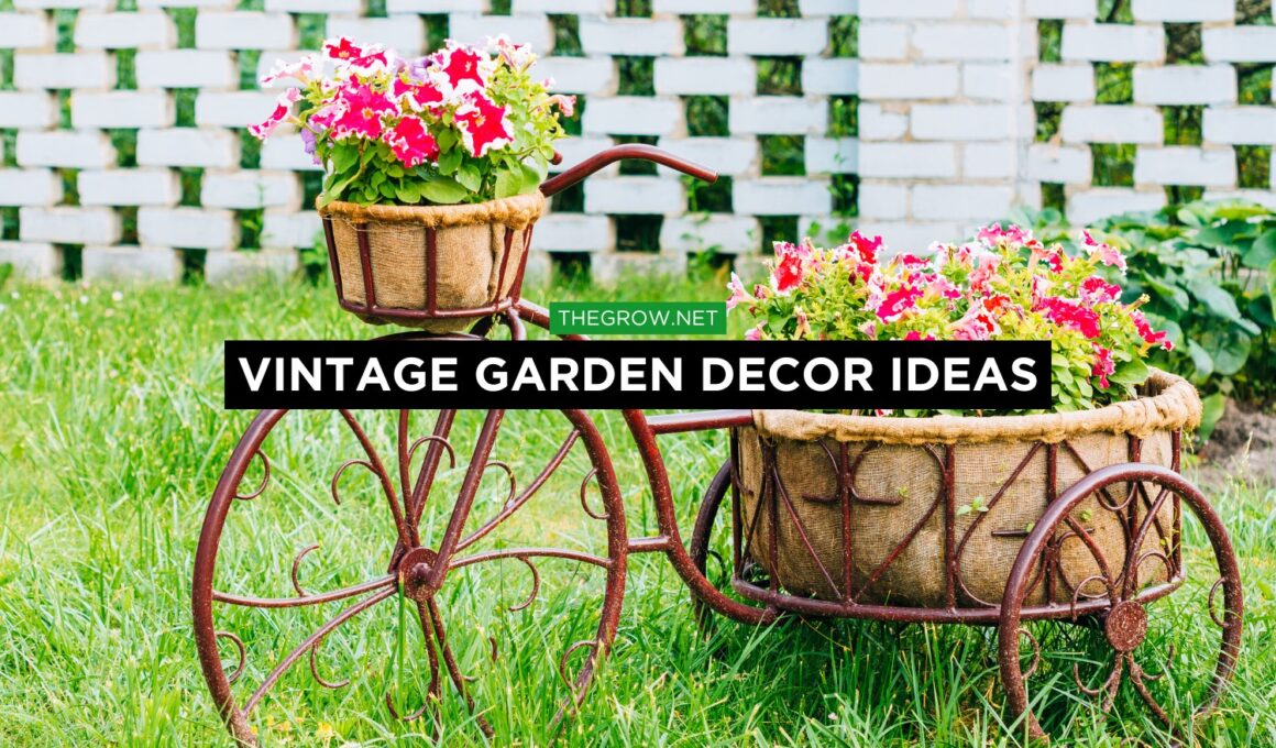 Vintage Garden Decor Ideas