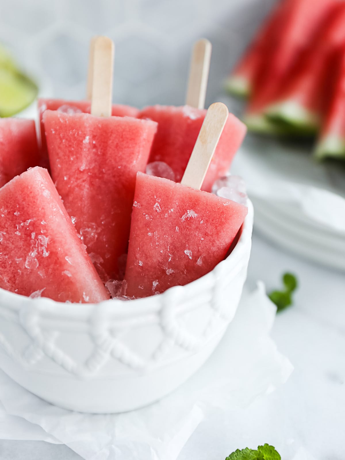 Watermelon Popsicles