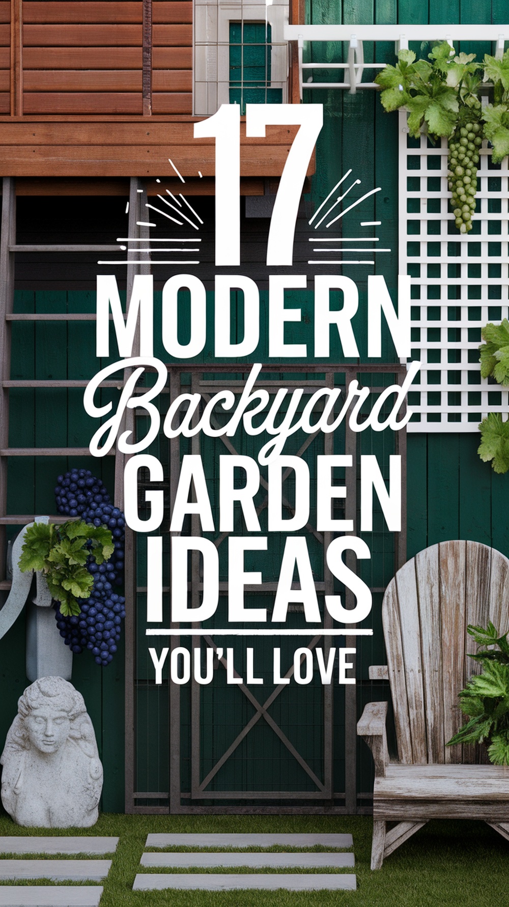 Modern Backyard Garden Ideas You’ll Love-pin