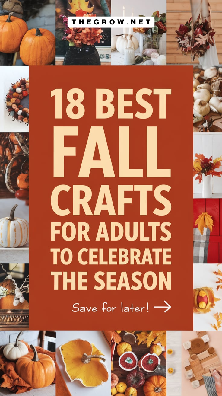 Fall Crafts for Adults-pin