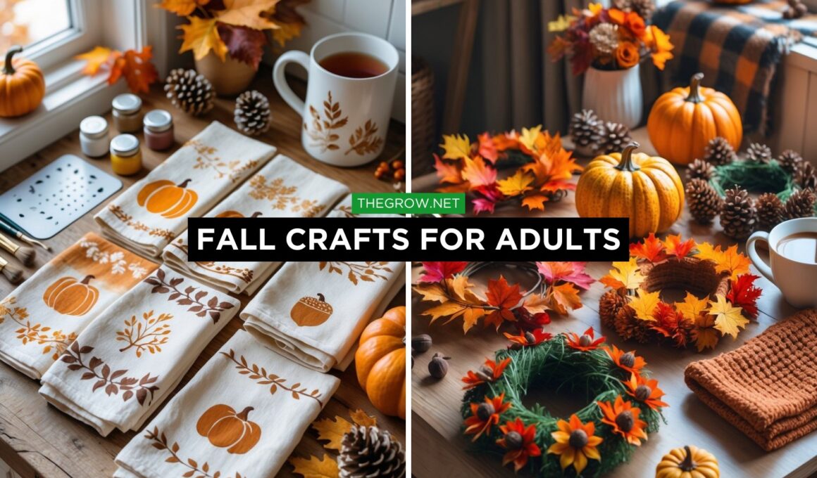 Fall Crafts for Adults
