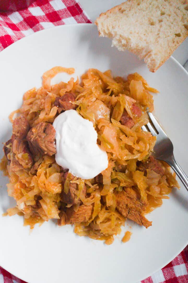 Goulash with Cabbage