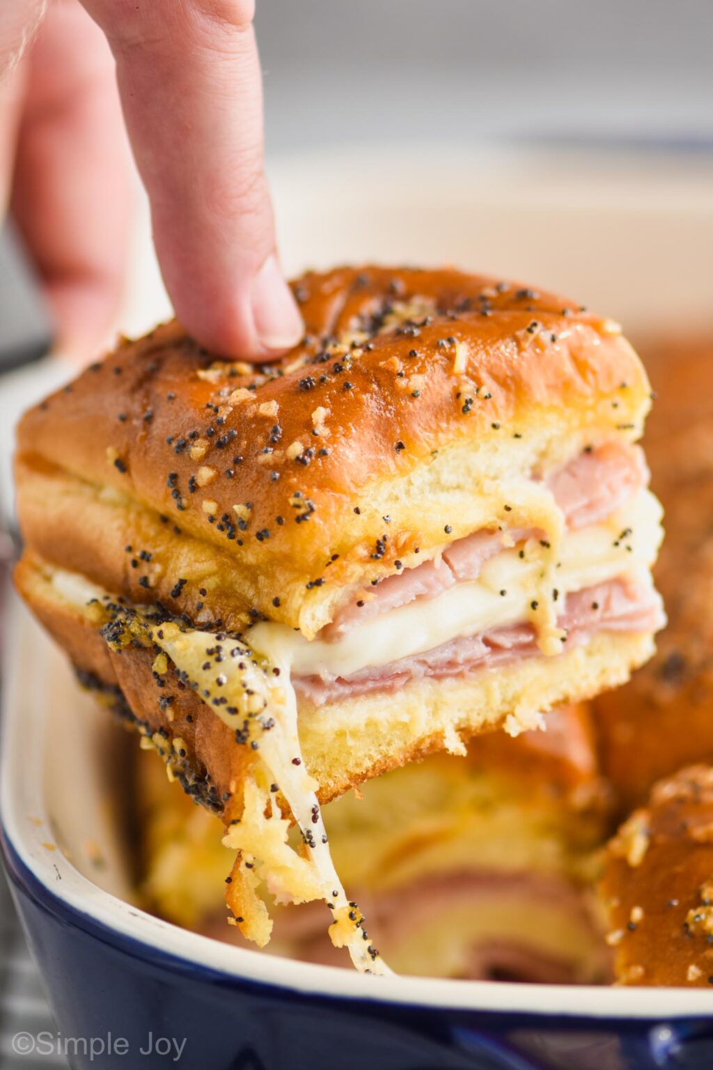 Hawaiian Roll Ham and Cheese Sliders
