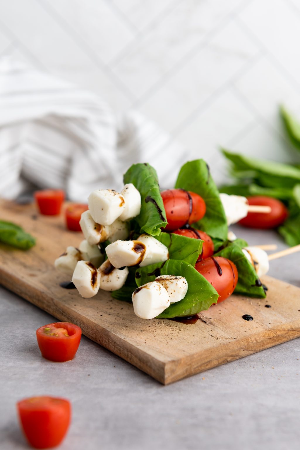 Mini Caprese Skewers