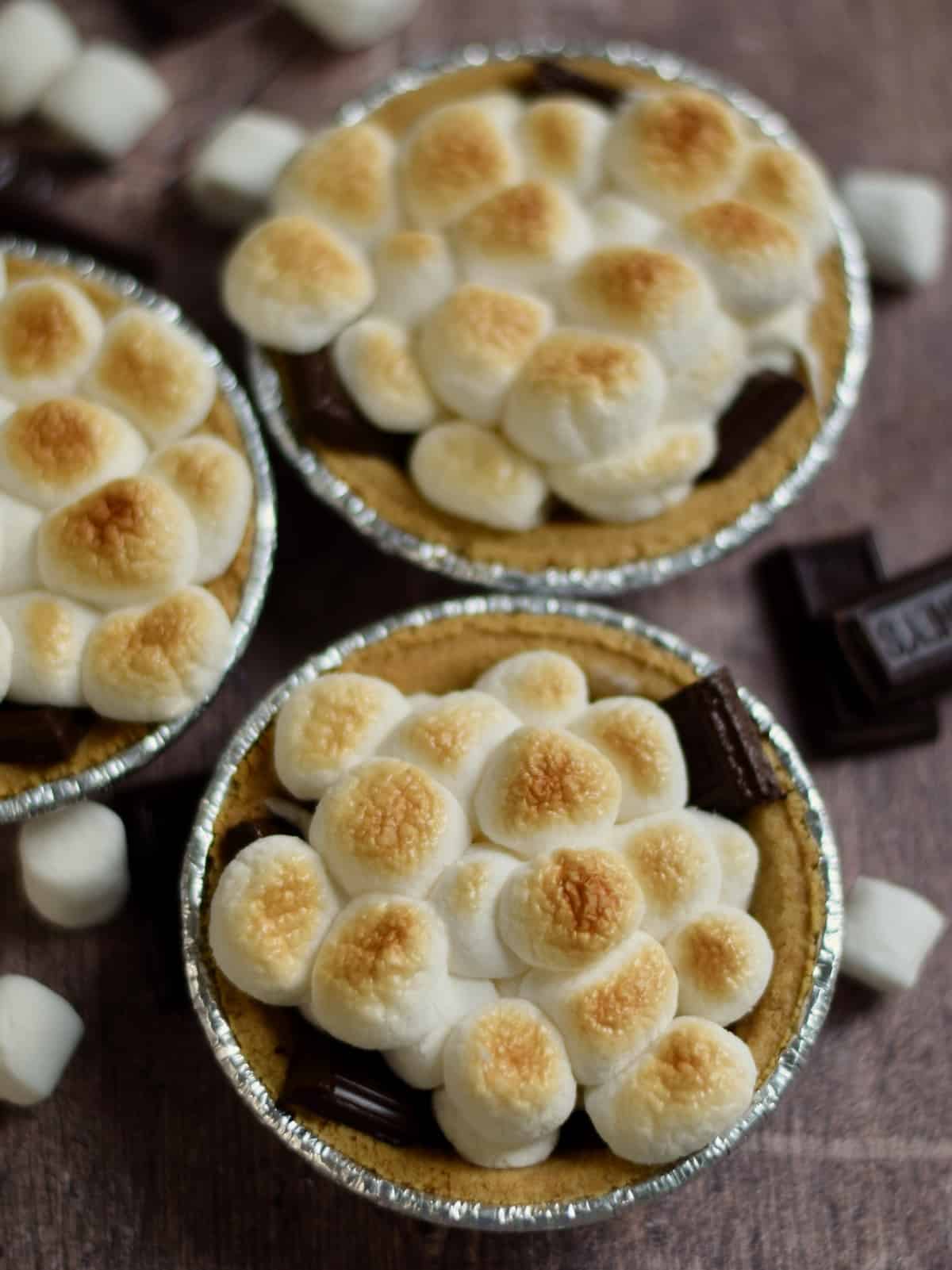 Mini S’mores Pies