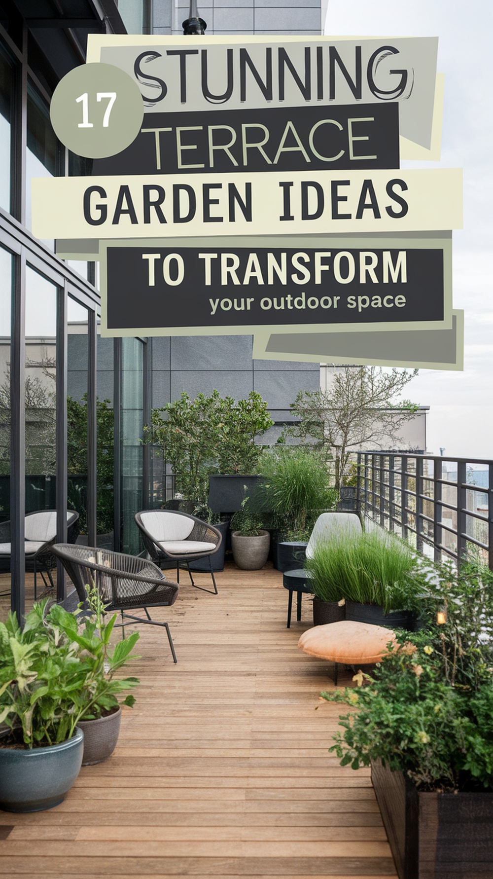 Stunning Terrace Garden Ideas-pin