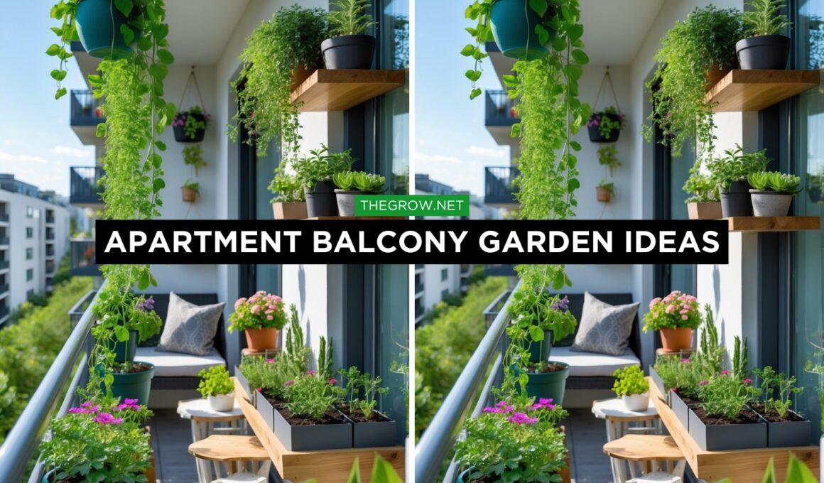 Apartment Balcony Garden ideas