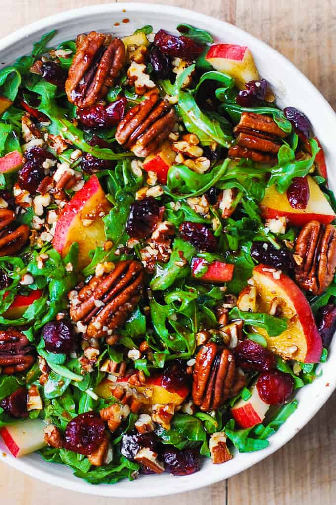 Apple Cranberry Pecan Salad