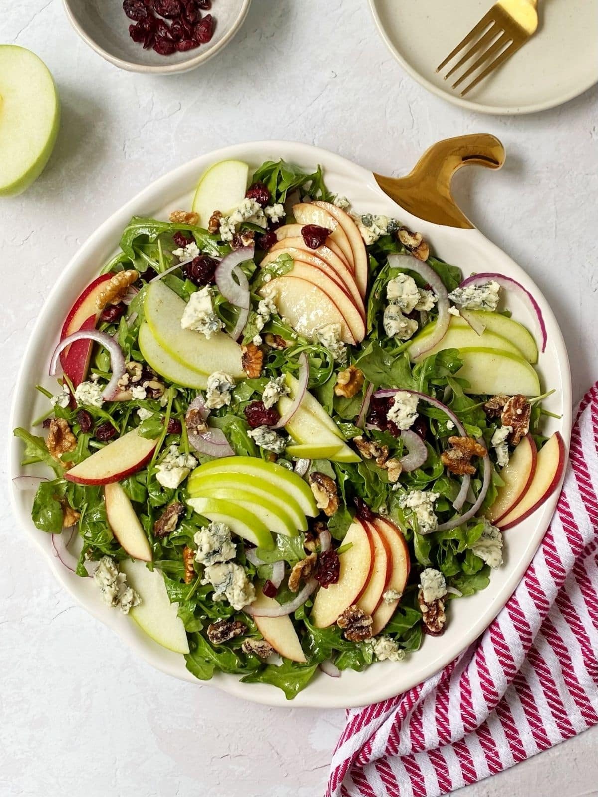 Apple and Blue Cheese Salad