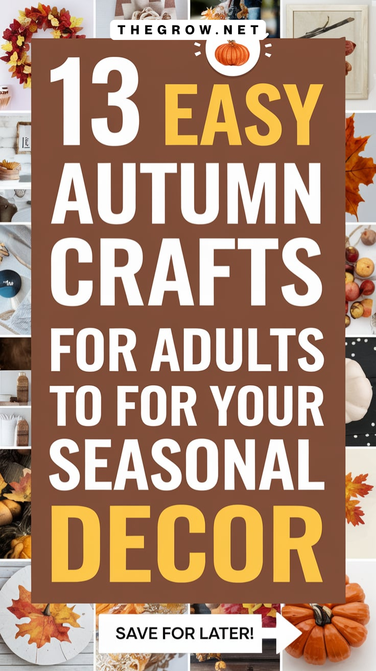 Autumn Crafts for Adults