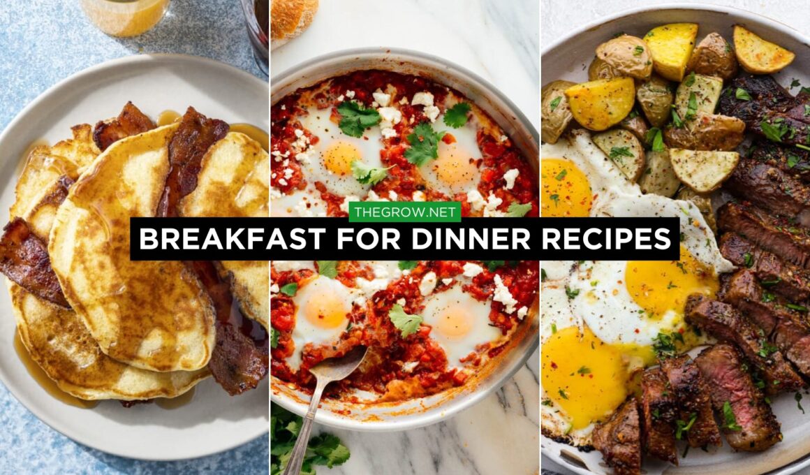 Breakfast for Dinner Recipes