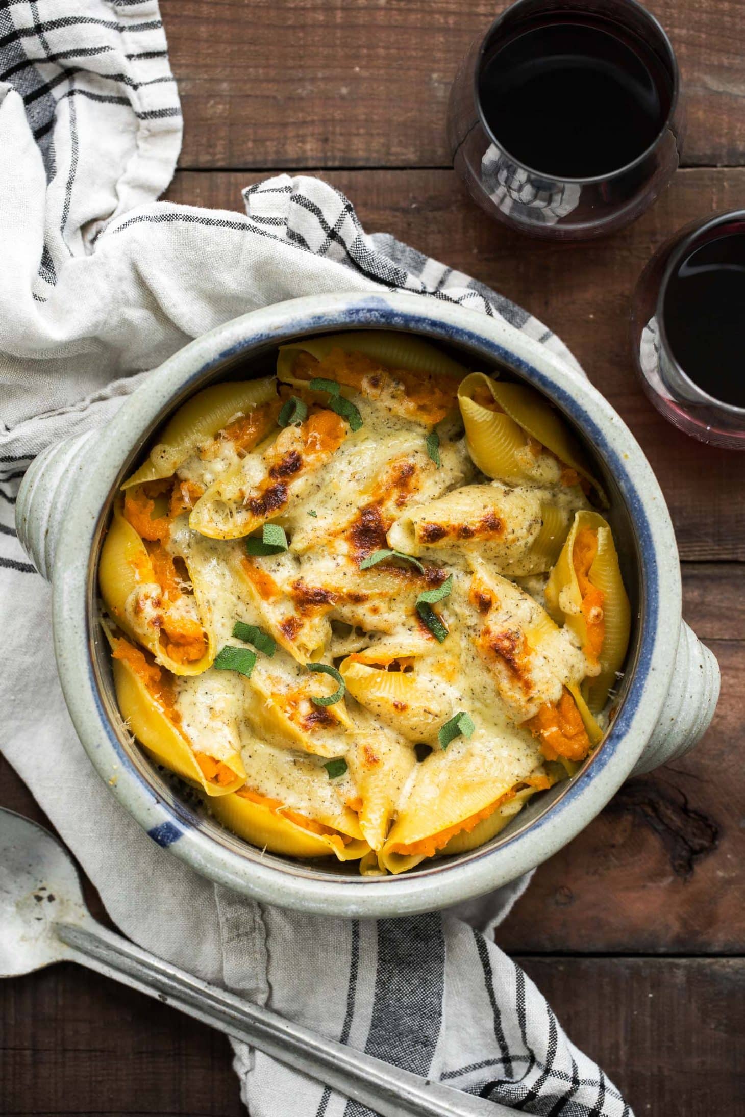 Butternut Squash and Ricotta Stuffed Shells