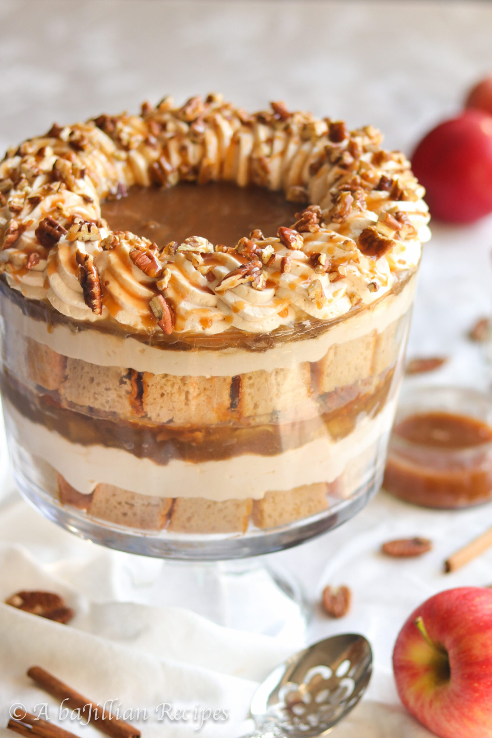 Caramel Apple Trifles