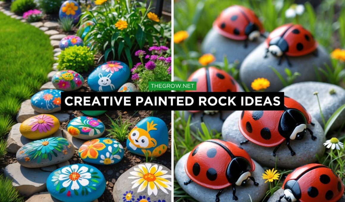 Creative Painted Rock Ideas