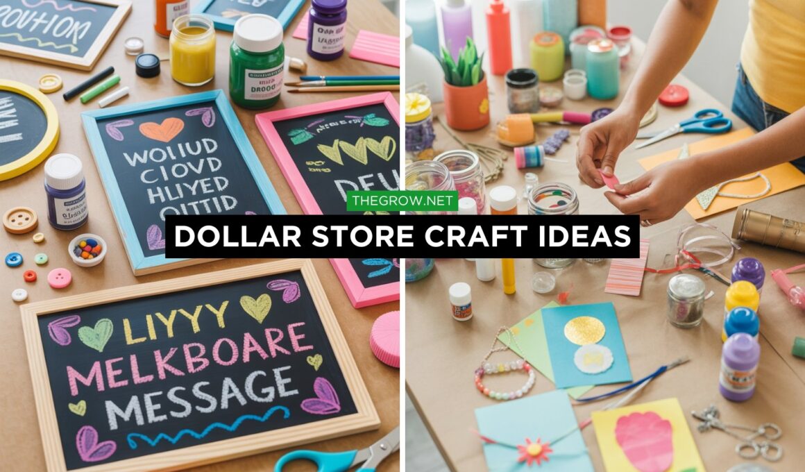 Dollar Store Craft Ideas